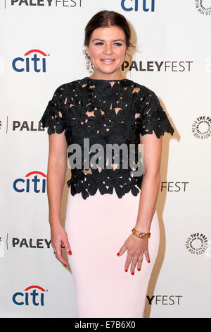 Beverly Hills, Kalifornien, USA. 10. September 2014. Casey Wilson betreut das Paley Center for Media PaleyFest 2014 Herbst TV Vorschau - NBC, der TV-Show "Marry Me" im Paley Center für Medien-Credit: Dpa picture-Alliance/Alamy Live News Stockfoto