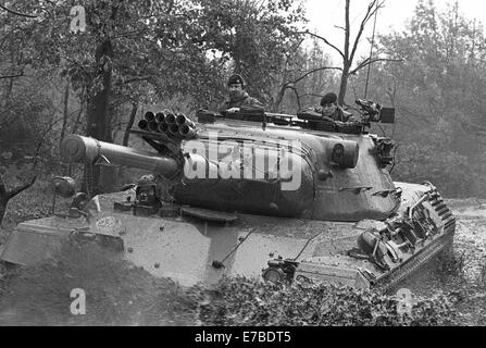 Italienische Armee, Centauro gepanzerte Brigade, Leopard Panzer (1984) Stockfoto