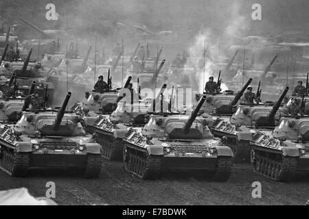 Italienische Armee, Centauro gepanzerte Brigade, Leopard Panzer (1987) Stockfoto