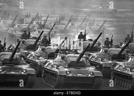 Italienische Armee, Centauro gepanzerte Brigade, Leopard Panzer (1987) Stockfoto