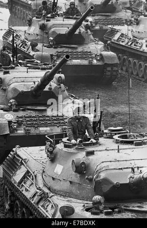 Italienische Armee, Centauro gepanzerte Brigade, Leopard Panzer (1987) Stockfoto