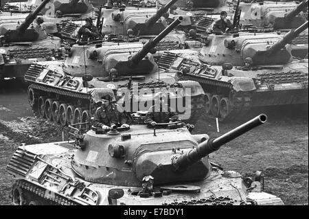 Italienische Armee, Centauro gepanzerte Brigade, Leopard Panzer (1987) Stockfoto