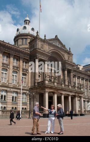 Das Rathaus in Victoria Square, Birmingham, England Stockfoto