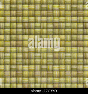 gestreifte Mosaik Kulisse in mehreren grün, gelb Stockfoto