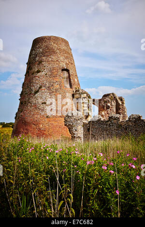 St. Benet Abtei, River Bure, Norfolk Broads, Norfolk, England, UK. Stockfoto