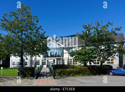 Kendal Magistrates' Court. Das Gerichtsgebäude, Burneside Road, Kendal, Cumbria, England, Vereinigtes Königreich, Europa. Stockfoto