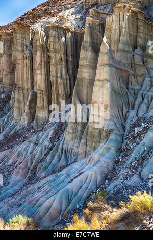 Red Rock Canyon State Park verfügt über malerische Wüste Felsen, Kuppen und spektakuläre Felsformationen. Der Park befindet sich in der Stockfoto