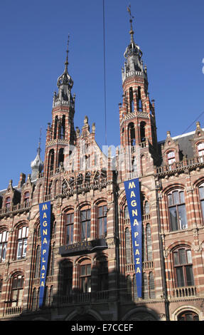 Einkaufszentrum Magna Plaza Amsterdam Holland Stockfoto