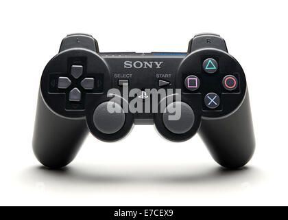 Sony-Playstation-Game-Controller. Stockfoto