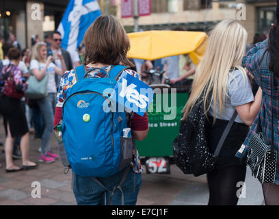Glasgow, Schottland. 13. September 2014. Bildnachweis: Iona Shepherd/Alamy Live-Nachrichten Stockfoto