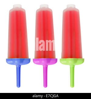 Eis am Stiel-Formen Stockfoto