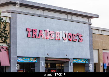 Ein Trader Joe's Store in Modesto, Kalifornien Stockfoto