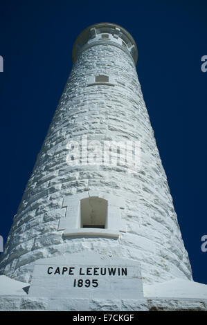 Die Cape Leeuwin Lighthouse ist ein Leuchtturm befindet sich auf der Landzunge des Cape Leeuwin in Western Australia Stockfoto