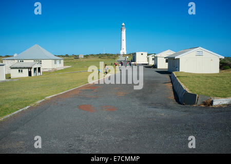 Die Cape Leeuwin Lighthouse ist ein Leuchtturm befindet sich auf der Landzunge des Cape Leeuwin in Western Australia Stockfoto