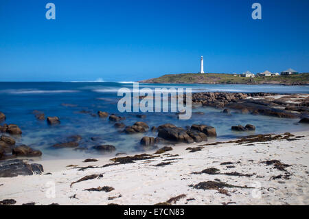 Die Cape Leeuwin Lighthouse ist ein Leuchtturm befindet sich auf der Landzunge des Cape Leeuwin in Western Australia Stockfoto