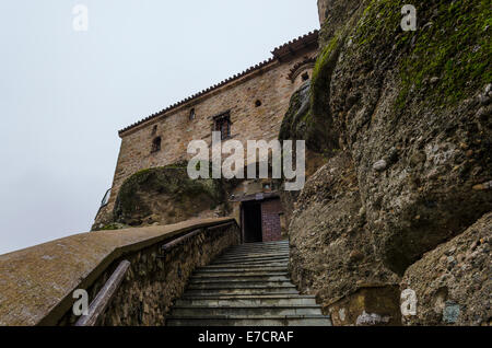 Varlaam Kloster in Meteora-Griechenland Stockfoto