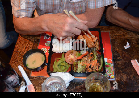 Japanisches Restaurant, London 2014 UK Stockfoto