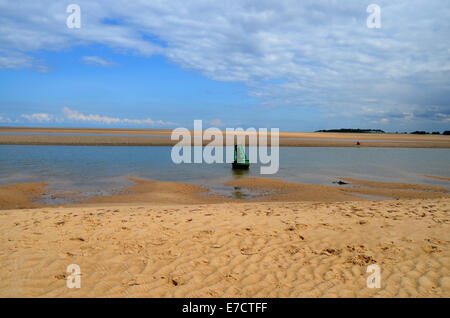 Holkham Bay, East Anglia Aug 2014 UK Stockfoto