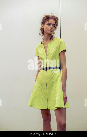 Antipodium Frühjahr/Sommer 2015. LFW. 13. September 2014. London, UK. Clara Copley / Alamy News Stockfoto