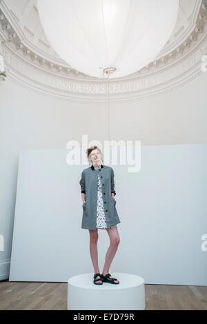 Antipodium Frühjahr/Sommer 2015, LFW. 13. September 2014. London, Großbritannien. Clara Copley/Alamy Nachrichten Stockfoto