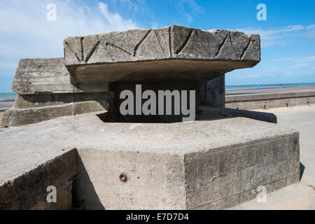 Arromanches in der Normandie, Frankreich-EU Stockfoto