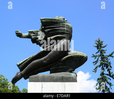 Frankreich-Denkmal im Kalemegdan-Park in Belgrad Serbien Stockfoto