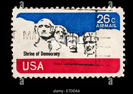 Briefmarke aus USA Stockfoto
