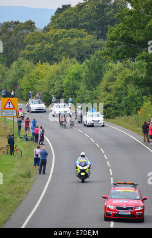 Radtour von Großbritannien Stufe 7 Billingshurst Stockfoto