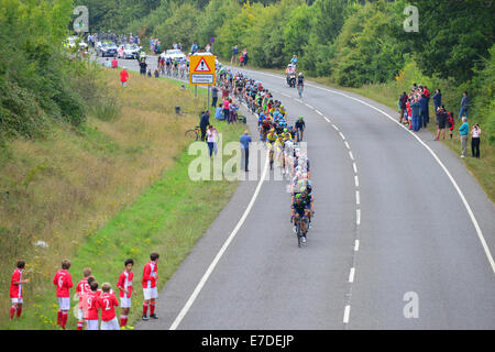 Radtour von Großbritannien Stufe 7 Billingshurst Stockfoto