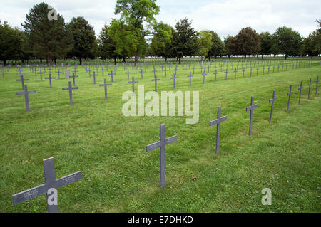 Neuville-Saint-Vaast, Frankreich, den deutschen Soldatenfriedhof Neuville-Saint-Vaast Stockfoto