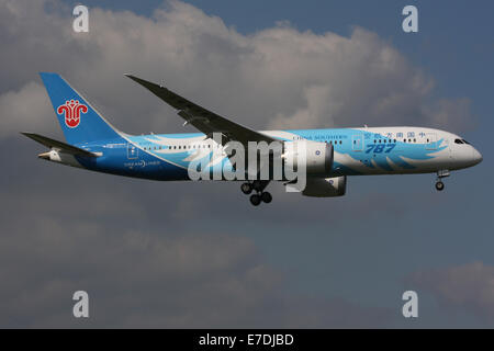 CHINA SOUTHERN AIRLINES BOEING 787 Stockfoto