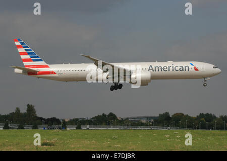 American Airlines Boeing 777 300 Stockfoto