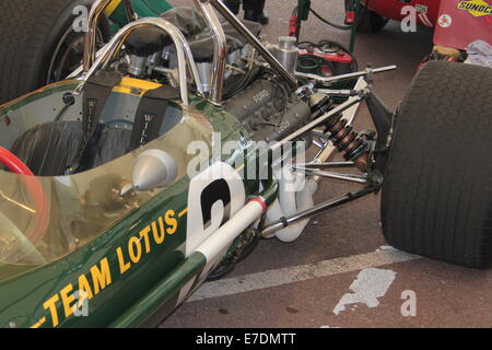 Formel1 Oldtimer in Monaco 2014 Stockfoto