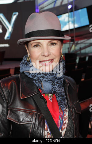 Prominenten Besuch des "Krimi-Festivals" präsentiert von SKY TV in der "BMW Welt".  Mitwirkende: Petra Drexler wo: München wenn: 9. März 2014 Stockfoto