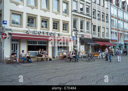 Marktplatz Düsseldorf Stockfoto