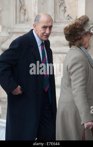 David Frost - Denkmal Enthüllung und Service des Gedenkens in der Westminster Abbey - Ankünfte statt.  Mitwirkende: General Michael Jackson wo: London, Vereinigtes Königreich bei: 13. März 2014 Stockfoto