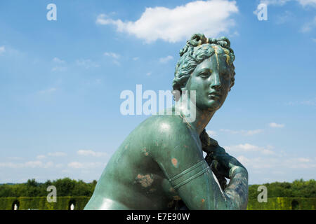 Skulptur im Schloss von Versailles Stockfoto