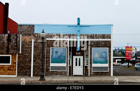 Im Pourhouse in Aberdeen praktizierte Nirvana, als sie sich zum ersten Mal gründeten, und spielte auch hier drei Konzerte. Washington State. Stockfoto