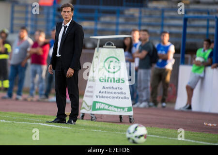 Rudi Garcia (Roma), 13. September 2014 - Fußball / Fußball: italienische "Serie A" match zwischen Empoli 0-1 Roma im Castellani Stadium in Empoli, Italien. (Foto von Maurizio Borsari/AFLO) [0855] Stockfoto