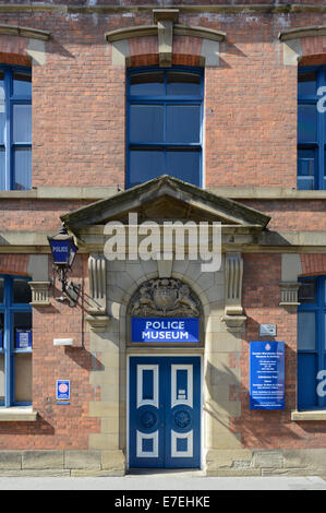 Der größere Manchester Police Museum befindet sich auf Newton Straße am Rande des Stadtzentrums. Stockfoto