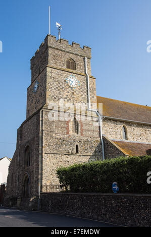 Pfarrkirche St Leonards in Seaford East Sussex England Vereinigtes Königreich UK Stockfoto