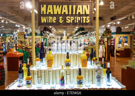 Honolulu Hawaii, Oahu, Hawaiian, Hilo Hattie, Shopping Shopper Shopper Geschäfte Geschäfte Markt Märkte Markt Kauf Verkauf, Einzelhandel Geschäfte Geschäft Stockfoto