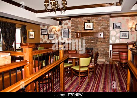 15. September 2014 Könige Eröffnungstag an die Greene King Family Restaurant Kingsway Bauernhof entlang Cross Road in Dundee, Großbritannien Stockfoto