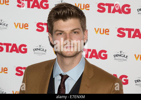 Das Gala-Screening von 'The Hirsch' statt in Vue West End, Leicester Square - Ankünfte Featuring: Gast wo: London, Vereinigtes Königreich bei: 13. März 2014 Stockfoto