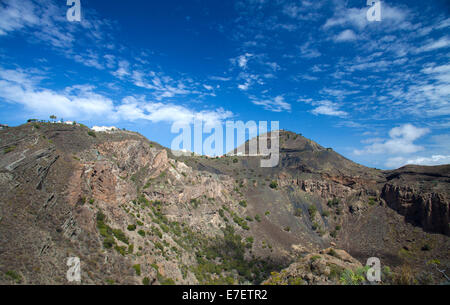 Gran Canaria, im Landesinneren, Caldera de Bandama und Pico de bandama Stockfoto