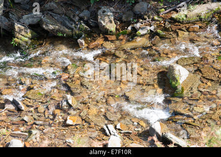 Heddon Flusstal Exmoor Devon Stockfoto