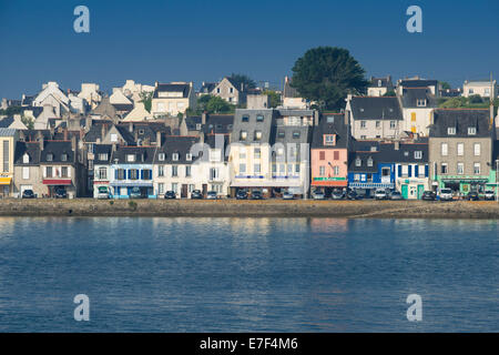 Quai, Camaret-Sur-Mer, Bretagne, Frankreich Stockfoto