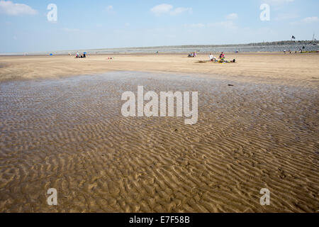 Westward Ho Strand Nord-Devon Stockfoto