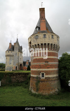 Place du Chateau, Fraze, Eure et Loir, Centre, Frankreich Stockfoto