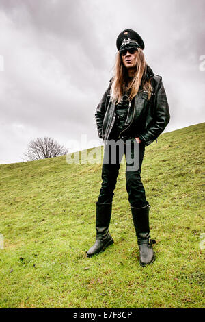 Julian David Cope ist eine englische Rock-Musiker, Autor. Stockfoto